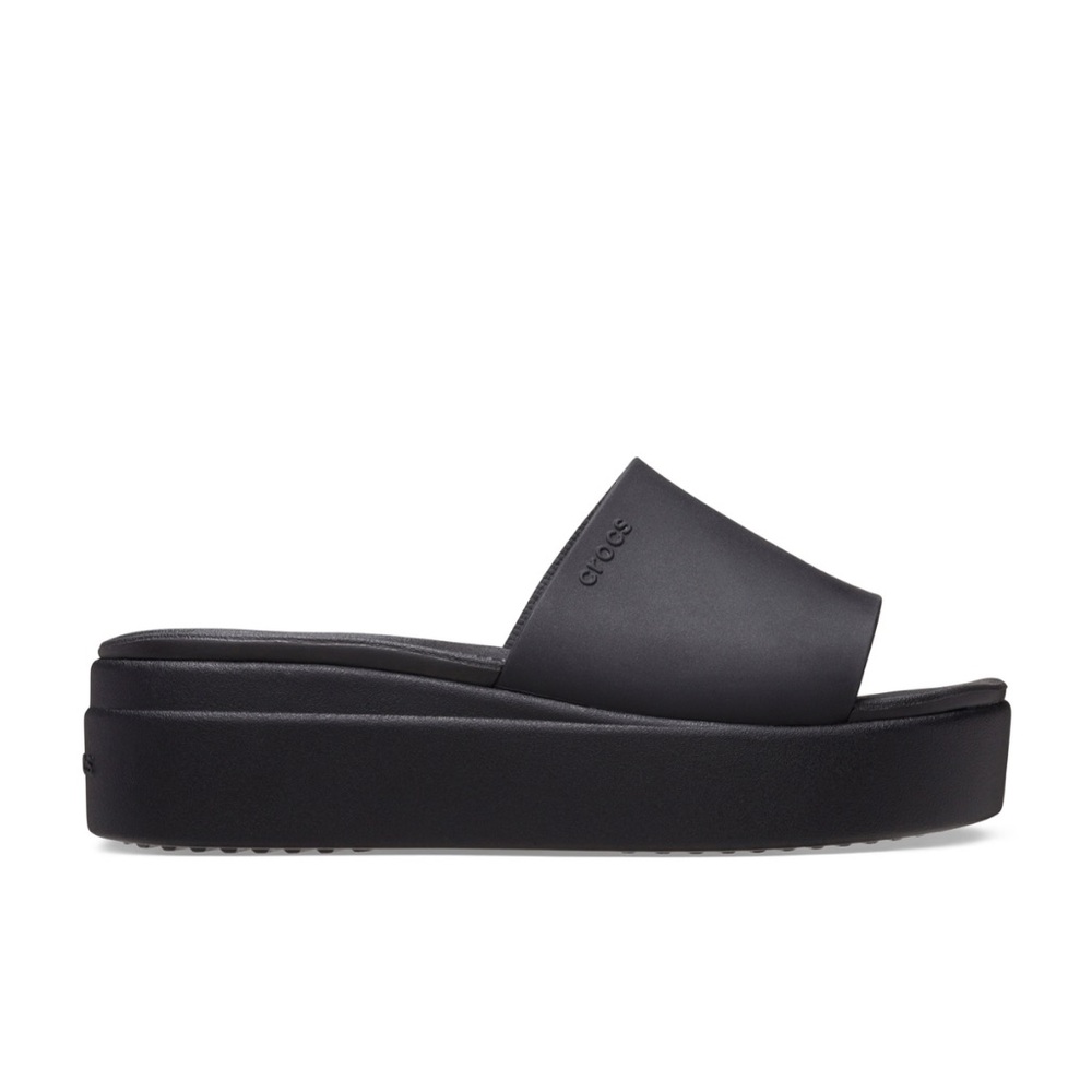 CROCS Brooklyn Slide Low Wedge Sandal USW8